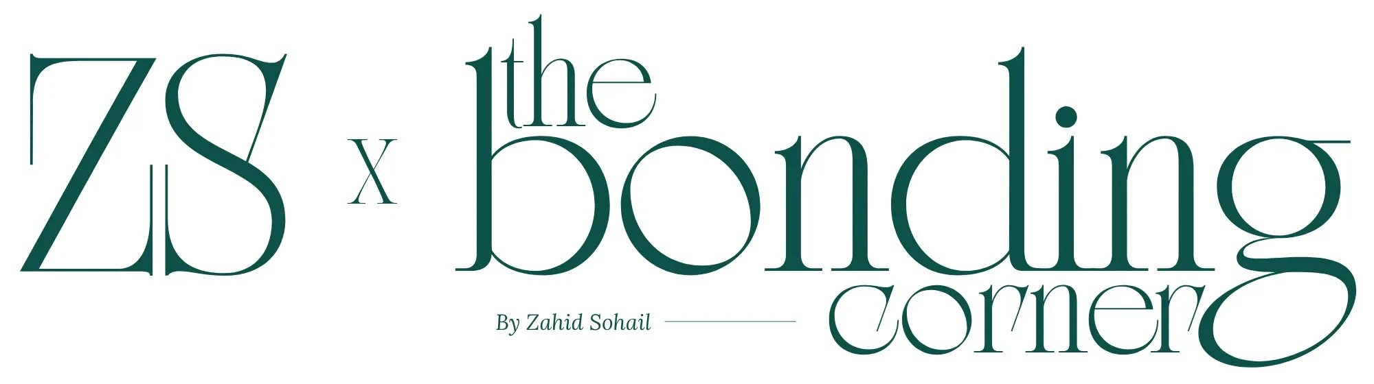 Zahid Sohail x The Bonding Corner